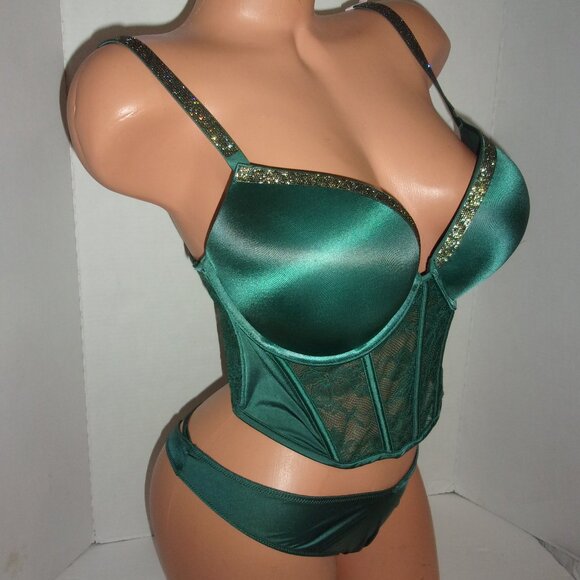 Victoria's Secret Bombshell + 2 Cups Bustier Set - Picture 2 of 3